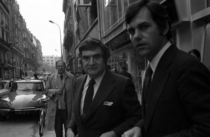 Pierre Salinger and Ron Ziegler photo
