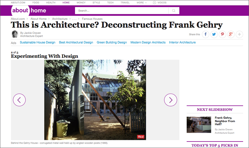 Frank Gehry on About.com
