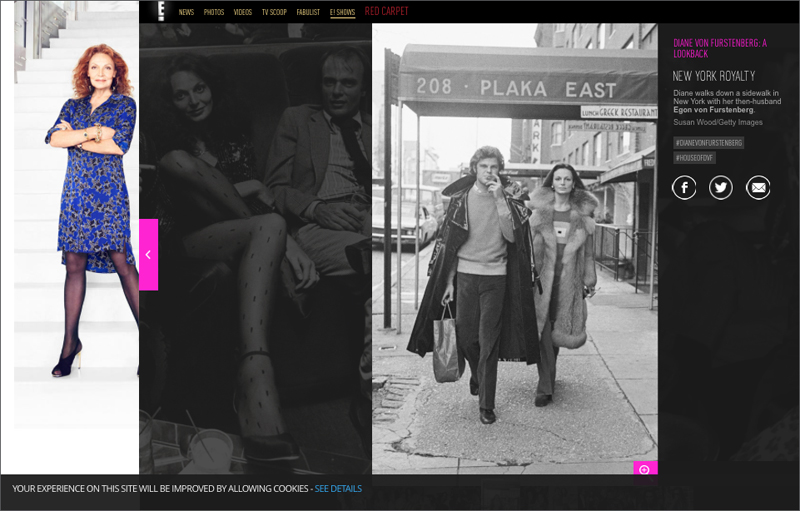 Diane Von Furstenberg on E! Online