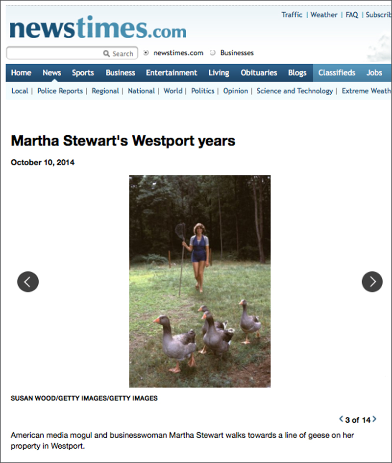 Martha Stewart on Newstime.com